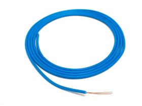 Cabo Auto 1 X 0,50 mm Azul Fio Remoto Cabinho 5 Metros