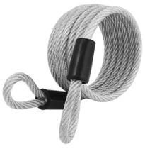 Cabo autoenrolável Lock Master Lock 65D 1,5 m prateado