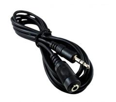 Cabo auxiliar áudio extensão p2 macho x j2 (p2) fêmea 1,8m