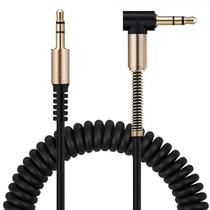 Cabo Auxiliar de Áudio P2 x P2 Espiral 1,8 metros Original Cabo Auxiliar de Áudio P2 x P2 Espiral 1,8 metros Original