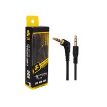 Cabo Auxiliar Espiral P2 + P2 Stereo Áudio Mp3 Reforçado 5+