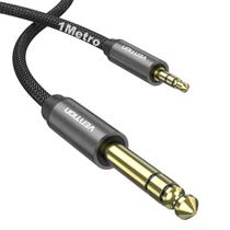 Cabo Auxiliar Hifi P2 x P10 Profissional Banhado Ouro Um 1m