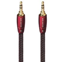 Cabo auxiliar macho para macho AudioQuest Golden Gate de 3,5 mm Cabo auxiliar macho para macho AudioQuest Golden Gate de 3,5 mm