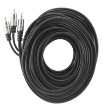 Cabo Auxiliar P2 Estereo X 2 Rca Blindado Profissional 10m - Chipsce