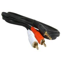 Cabo auxiliar P2 X 2rca 1,80mt