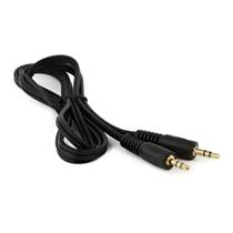 Cabo Auxiliar P2 X P2 1.0 Metros Cabo Áudio Conector Dourado