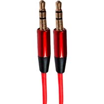 Cabo Auxiliar P2 x P2 1 Metro Vermelho Flex Cabo Auxiliar P2 x P2 1 Metro Vermelho Flex