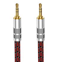 Cabo Auxiliar Primeda 3,5mm Macho/Macho (2m) - Banhado a Ouro Cabo Auxiliar Primeda 3,5mm Macho/Macho (2m) - Banhado a Ouro