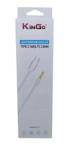 Cabo Auxiliar Type C Para P2 3.5mm Kingo Yp-21