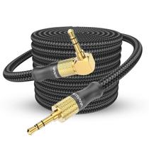 Cabo Auxiliar VANAUX 90 Graus (8m) - Conector 3,5mm