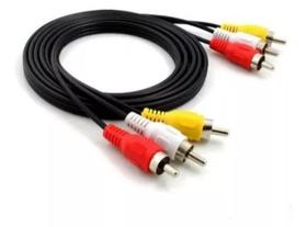 Cabo Av 3rca X 3rca 1,5m Vídeo Som Tv Tubo - Filó modas