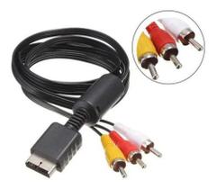 Cabo Av Audio E Video Rca Para Ps2 E Ps3 1.80 - maxmidia Cabo Av Audio E Video Rca Para Ps2 E Ps3 1.80 - maxmidia