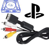 Cabo Av Audio E Video Rca Playstation Ps3 Ps2 Ps1