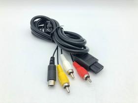 Cabo Av Áudio E Vídeo Super Nintendo N64 Game Cube Famicom