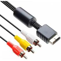 Cabo Av Audio Video Rca Para Playstation 1, Ps2 E Ps3 1,50M