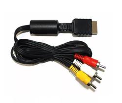 Cabo Av Audio/Vídeo Rca Para Playstation Ps3 Ps2 Ps1 Rca