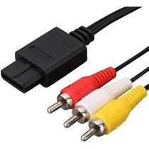 Cabo AV Composto de 6 Pés para Nintendo 64, GameCube e SNES