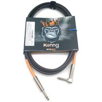 Cabo Baixo Guitarra KONNG 3m Tecniforte Plug L garantia NF