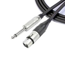 Cabo balanceado santo angelo xlr femea p10 mono 15 metros Cabo balanceado santo angelo xlr femea p10 mono 15 metros