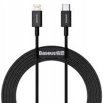 Cabo baseus tipo c 1m superior series fast charging data 20w catys a01 preto