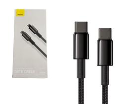 Cabo Baseus Tipo C Carregamento Rápido Pd 5a De 100 W