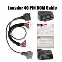 Cabo BCM De 40 PIN Nissan Rogue Pathfinder Sylphy Funciona Com Programador K518ISE K518S K518PRO