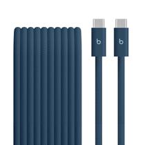 Cabo Beats USB-C para USB-C 240 W trançado 3 m Nitro Navy Cabo Beats USB-C para USB-C 240 W trançado 3 m Nitro Navy