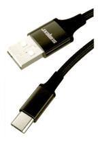 Cabo - BLACK - Micro Usb Fast Charger Trançado V8 - SX-B24 - SUMEXR