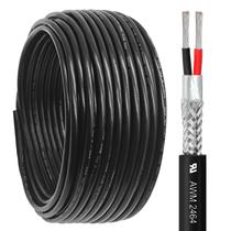 Cabo blindado LRXCREEK 22 AWG, 2 condutores, 9 m