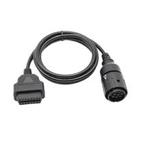 Cabo Bmw 10 Pinos Adaptador Obd2 16 Pinos para Motos Icom Ista Cabo Bmw 10 Pinos Adaptador Obd2 16 Pinos para Motos Icom Ista