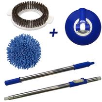 Cabo Bompack Para Balde Mop 360 Com Refil Tira Pó e Escovão Cabo Bompack Para Balde Mop 360 Com Refil Tira Pó e Escovão
