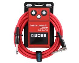 Cabo boss instrumento l 3mt bic 10a rd vermelho Cabo boss instrumento l 3mt bic 10a rd vermelho