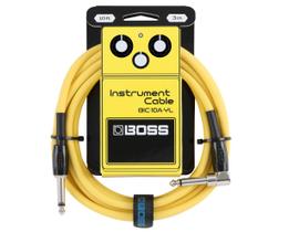 Cabo boss instrumento l 3mt bic 10a yl amarelo Cabo boss instrumento l 3mt bic 10a yl amarelo