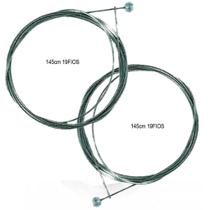 Cabo cabeamento de freio e marcha com conduite teflon para bike bicicleta - escolha seu kit