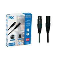 Cabo Canon Xlr Macho Canon Xlr Femea Blindado 5 Metros