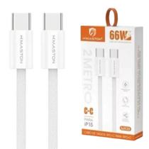 Cabo Carregador 2 Metros Super Turbo Compatível com Motorola G23 G22 G15 G14 _ USB C