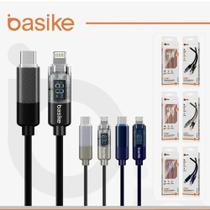 Cabo Carregador Basike Compativel Tipo C Para iPhone 8 Plus X Xr 11 12 13 14 Pro Max
