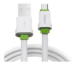Cabo carregador carga rapida micro usb 3 metros - KAIDI