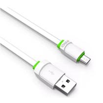Cabo Carregador Celular Rápido USB Tipo-C 3.4A Turbo 25w 1m BRANCO