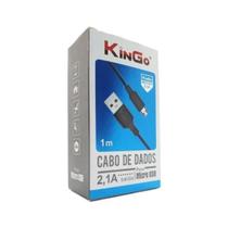 Cabo Carregador dados Kingo 2.1A Ios/ Micro Usb/ Tipo C