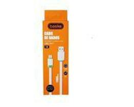 Cabo Carregador Dados Micro Usb V8 Basike 1 Metro Original Cabo Carregador Dados Micro Usb V8 Basike 1 Metro Original