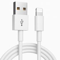 Cabo Carregador de Celular Reforçado 1 Metro USB para Lightning 2.4A Original