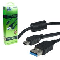 Cabo Carregador De Controle Para Ps3 Xcell 3 Metros Longo V3