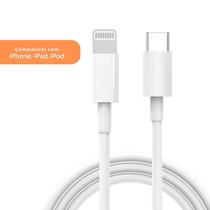 Cabo Carregador De Dados Compatível Com Iphone 1 Metro Turbo Carga Rápida Cabo Carregador De Dados Compatível Com Iphone 1 Metro Turbo Carga Rápida
