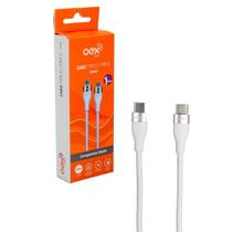 Cabo Carregador e Dados CB901 USB C Duas Pontas 20w OEX Cabo Carregador e Dados CB901 USB C Duas Pontas 20w OEX