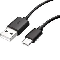 Cabo Carregador e Dados Usb para USB-C Tipo C 1m 3a Preto