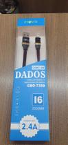 Cabo carregador e transmissor de dados Cabo carregador e transmissor de dados