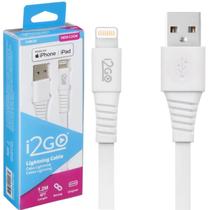 Cabo Carregador I2go Tipo Lightning Certificado Mfi 1,2m 2,4a