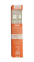 Cabo Carregador Kaidi Kd-327M Micro Usb V8 2 Metros