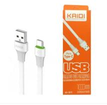 Cabo Carregador Lightning para tipo c USB Kaidi Original Cabo Carregador Lightning para tipo c USB Kaidi Original